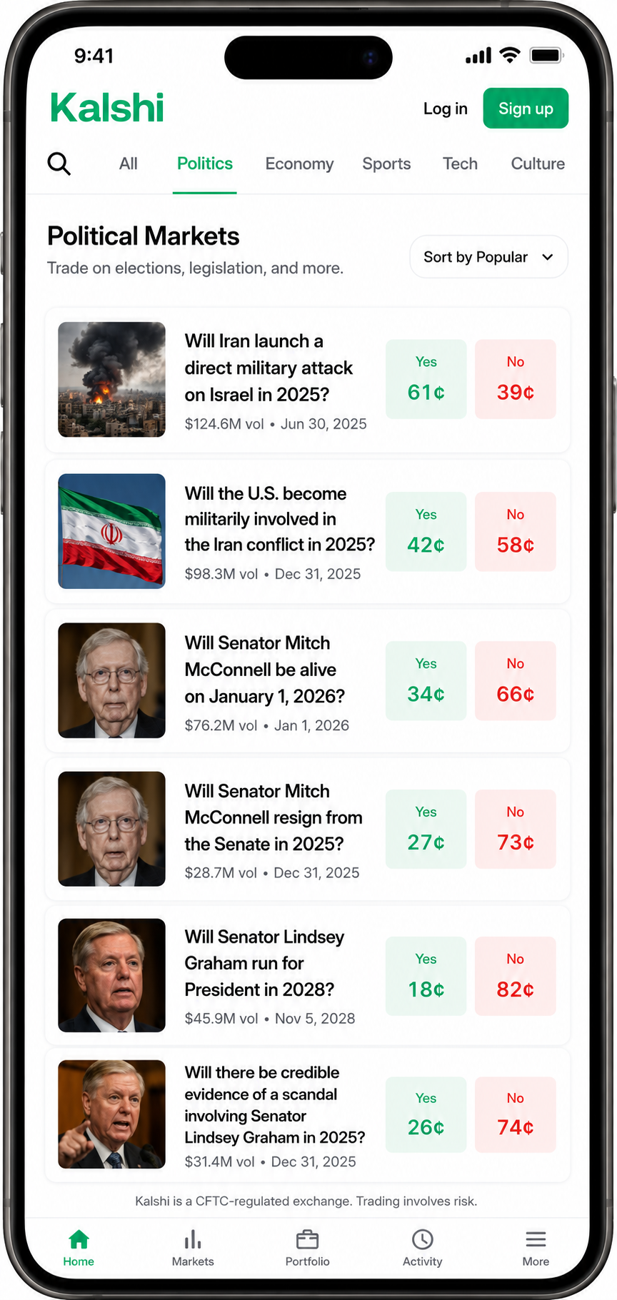 Kalshi Prediction App